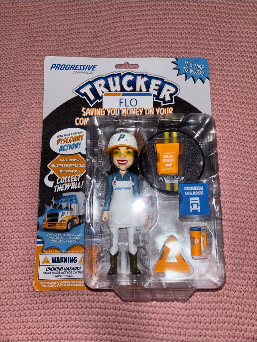 Progressive Flo Trucker Action Figure